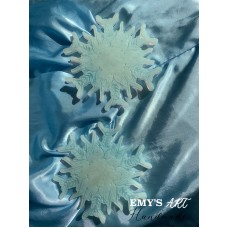 Snow flake shaped coaster